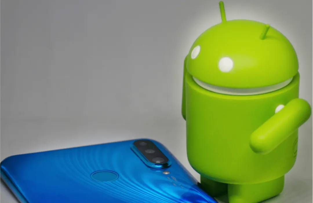 Developer working on Android app development